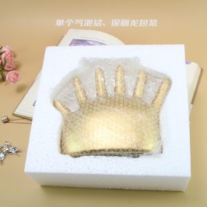 Porte-bijoux, porte-bijoux en résine pour bague de paume, accessoires de présentation de bijoux, ornement décoratif de salle modèle de salon créatif – Image 4