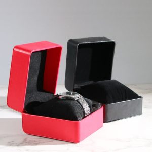 Boîte de montre de ligne de voiture pu diffusion en direct en gros tir de bijoux fabricant d'emballages cadeaux un grand nombre de boîtes-cadeaux ponctuelles – Image 3