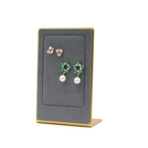 Bracelet porte-bijoux présentoir à bijoux en métal boucles d'oreilles en velours microfibre pendentif présentoir à bijoux accessoires de tir – Image 12