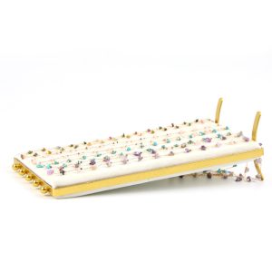 Magasin haut de gamme étal de marché de nuit porte-bijoux porte-bijoux présentoir de rangement accessoires boucles d'oreilles porte-présentoir – Image 2