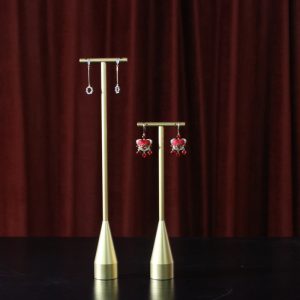 Présentoir à bijoux boucles d'oreilles collier petit ornement présentoir à bijoux série bicolore cintre fenêtre accessoires de prise de vue – Image 3