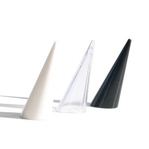 Porte-bagues en plastique transparent porte-doigts paire présentoir à bagues bijouterie présentoir à bijoux internet célébrité accessoires de tir en direct – Image 5