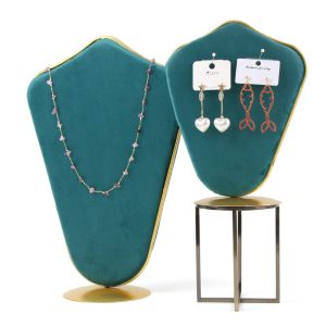 approvisionne directement auprès du nouveau porte-bijoux du fabricant, du porte-collier créatif pour boucles d'oreilles, du présentoir en flanelle en métal – Image 3