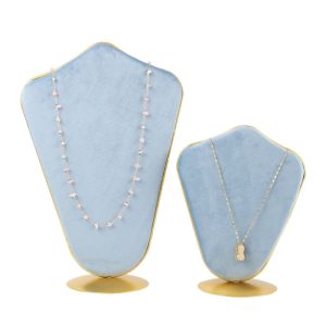 approvisionne directement auprès du nouveau porte-bijoux du fabricant, du porte-collier créatif pour boucles d'oreilles, du présentoir en flanelle en métal – Image 6