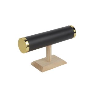 Bracelet spot transfrontalier, présentoir de montres, bijoux en bois massif, bracelet cylindrique, accessoires photo, porte-bracelet de luxe léger haut de gamme. – Image 10