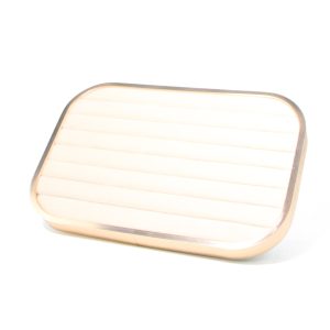 Plaque à bijoux en métal, porte-bijoux, plaque à bijoux beige en microfibre en alliage d'aluminium, présentoir à bijoux européen, stockage de bijoux – Image 8