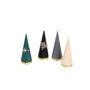 Présentoir à anneaux coniques accessoires de tir haut de gamme de luxe légers anneau à anneaux support de placement de bijoux simple personnalité – Image 4