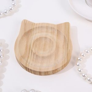 Spot plateau de bracelet en bois plateau d'affichage de bijoux bijoux plateau de magasin d'antiquités plateau de conception de bracelet bijoux plateau de perles de bouddha – Image 7