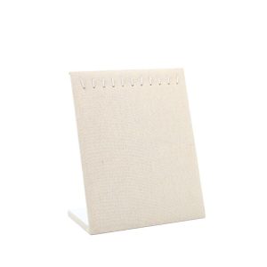 Présentoir de bijoux en polaire microfibre, boucles d'oreilles, clous, boucles d'oreilles, collier, support de bracelet, présentoir de bijoux, accessoires de tir de stand de marché de nuit – Image 9