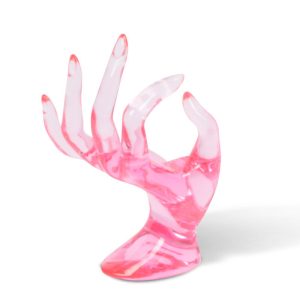 Présentoir à bagues en plastique ok modèle à main accessoire bague bracelet présentoir à bracelets bijoux modèle à main présentoir à bijoux – Image 3