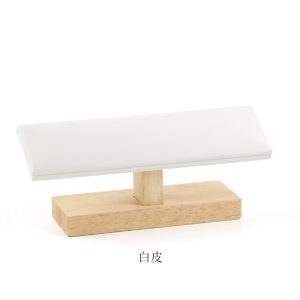 Porte-bracelet, bracelet en bois massif, bracelet, présentoir cylindrique en flanelle, porte-montre, accessoires de tir, porte-bijoux. – Image 4