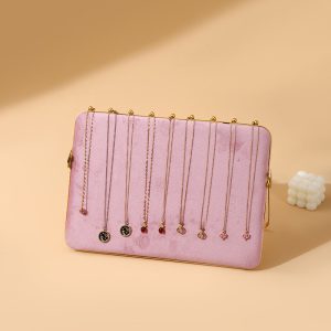 Présentoir à bijoux boucles d'oreilles collier petit ornement présentoir à bijoux série bicolore cintre fenêtre accessoires de prise de vue – Image 6