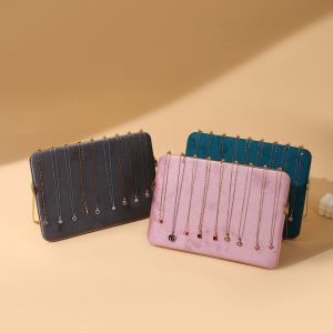 Présentoir à bijoux boucles d'oreilles collier petit ornement présentoir à bijoux série bicolore cintre fenêtre accessoires de prise de vue – Image 3