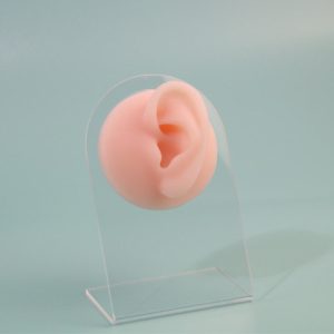 Porte-bijoux, oreille simulée en silicone, ustensiles d'enseignement, porte-boucles d'oreilles, support en acrylique, présentoir de bijouterie, accessoires de bijoux. – Image 4