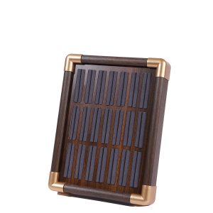 Spot transfrontalier rétro présentoir à bagues à bijoux présentoir à bagues en noyer présentoir de stockage présentoir à bijoux canal de prise de vue – Image 7