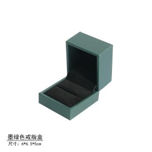 Nouveau feu vert bijoux de luxe boîte de rangement de bijoux bijouterie bague bracelet collier clou boucle d'oreille bracelet – Image 6