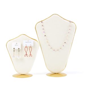 approvisionne directement auprès du nouveau porte-bijoux du fabricant, du porte-collier créatif pour boucles d'oreilles, du présentoir en flanelle en métal – Image 5