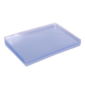 Spot 35 * 24cm couvercle en plastique plaque à bijoux couvercle spécial spécialement équipé de notre magasin grande plaque à bijoux couvercle transparent en gros – Image 5