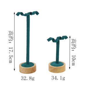 Fabricant spot simple accessoires de diffusion en direct mode créatif porte-bijoux en métal boucles d'oreilles support de rangement boucles d'oreilles support de rangement – Image 4