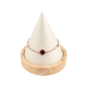 Support à anneaux coniques présentoir à anneaux porte-anneaux présentoir à bracelets en bois massif présentoir à bijoux accessoires de comptoir – Image 4