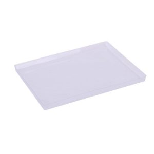 Spot 35 * 24cm couvercle en plastique plaque à bijoux couvercle spécial spécialement équipé de notre magasin grande plaque à bijoux couvercle transparent en gros – Image 3