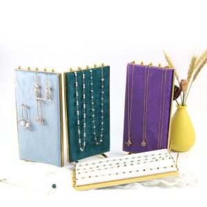 Magasin haut de gamme étal de marché de nuit porte-bijoux porte-bijoux présentoir de rangement accessoires boucles d'oreilles porte-présentoir – Image 4