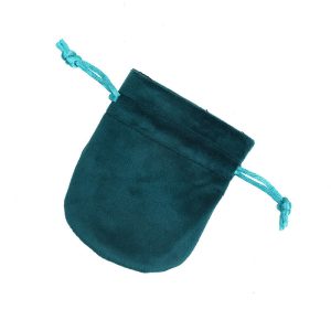 Sac en flanelle de bijoux transfrontaliers épaissi sac à main en dentelle de velours double face bracelet sac bracelet de jeu culturel en jade – Image 5