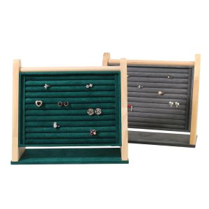 Présentoir de bijoux biseauté transfrontalier, bague de bijoux, bracelet, boucles d'oreilles, prise de vue d'échantillons de bijoux, accessoires de vitrine – Image 4