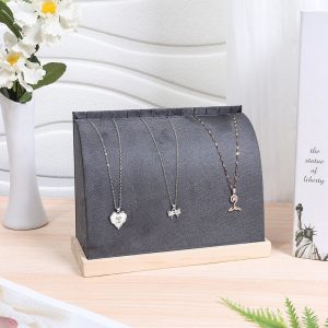Porte-bijoux en flanelle spot transfrontalier, présentoir à colliers, accessoires d'affichage de bijoux de bijouterie de prise de vue en direct – Image 6