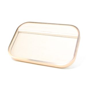 Plaque à bijoux en métal, porte-bijoux, plaque à bijoux beige en microfibre en alliage d'aluminium, présentoir à bijoux européen, stockage de bijoux – Image 12