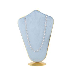 approvisionne directement auprès du nouveau porte-bijoux du fabricant, du porte-collier créatif pour boucles d'oreilles, du présentoir en flanelle en métal – Image 4
