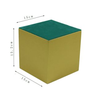 Présentoir de collier de rangement vert rétro créatif présentoir de bijoux en cuir brossé présentoir de style européen – Image 3