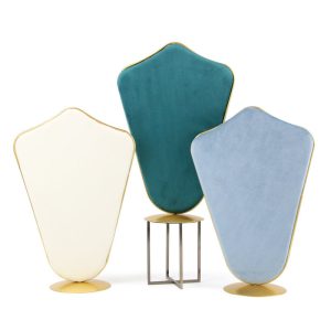 approvisionne directement auprès du nouveau porte-bijoux du fabricant, du porte-collier créatif pour boucles d'oreilles, du présentoir en flanelle en métal – Image 2