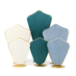 approvisionne directement auprès du nouveau porte-bijoux du fabricant, du porte-collier créatif pour boucles d'oreilles, du présentoir en flanelle en métal – Image 1