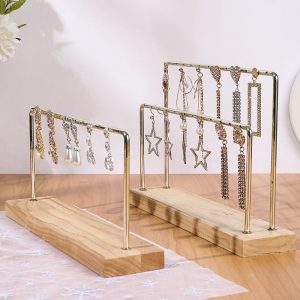 2024 nouvelles boucles d'oreilles de porte en métal boucles d'oreilles boucles d'oreilles présentoir comptoir présentoir de bijoux haut de gamme accessoires de bijoux – Image 3