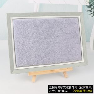 Cadre photo en bois boucles d'oreilles murales, boucles d'oreilles, tableau d'affichage, présentoir de bijoux, ornement de bague, collier, support de rangement, bijoux. – Image 5