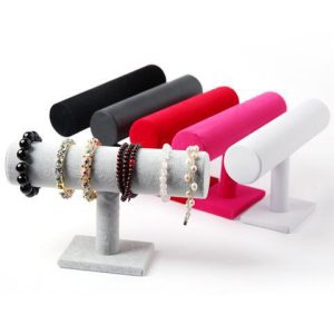 Présentoir en flanelle pour bandeau à trois couches, bracelet fleur de tête, présentoir à bijoux, bracelet de montre, présentoir à bijoux. – Image 2