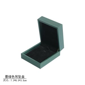 Nouveau feu vert bijoux de luxe boîte de rangement de bijoux bijouterie bague bracelet collier clou boucle d'oreille bracelet – Image 7