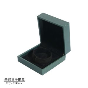 Nouveau feu vert bijoux de luxe boîte de rangement de bijoux bijouterie bague bracelet collier clou boucle d'oreille bracelet – Image 8