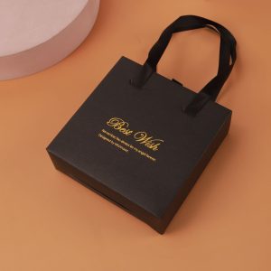 Emballage cadeau de bijoux portable boîte d'emballage en carton boîte-cadeau fille collier boucles d'oreilles bague bracelet boîte à bijoux – Image 8
