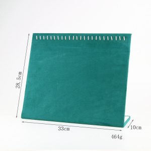 Présentoir de bijoux en polaire microfibre, boucles d'oreilles, clous, boucles d'oreilles, collier, support de bracelet, présentoir de bijoux, accessoires de tir de stand de marché de nuit – Image 7