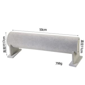 Support de bandeau horizontal fleur de glace polaire tête boucle support bandeau présentoir présentoir de bijoux présentoir de bijouterie accessoires de tir – Image 2