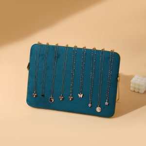 Présentoir à bijoux boucles d'oreilles collier petit ornement présentoir à bijoux série bicolore cintre fenêtre accessoires de prise de vue – Image 7