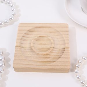 Spot plateau de bracelet en bois plateau d'affichage de bijoux bijoux plateau de magasin d'antiquités plateau de conception de bracelet bijoux plateau de perles de bouddha – Image 8