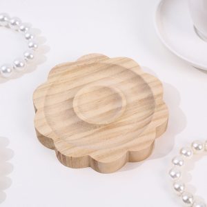 Spot plateau de bracelet en bois plateau d'affichage de bijoux bijoux plateau de magasin d'antiquités plateau de conception de bracelet bijoux plateau de perles de bouddha – Image 11