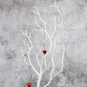 Acacia arbre bijoux stand boucles d'oreilles bague collier présentoir mode créatif maison bijoux stockage – Image 3