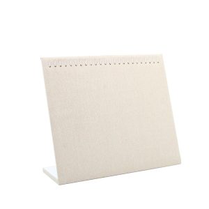 Présentoir de bijoux en polaire microfibre, boucles d'oreilles, clous, boucles d'oreilles, collier, support de bracelet, présentoir de bijoux, accessoires de tir de stand de marché de nuit – Image 11