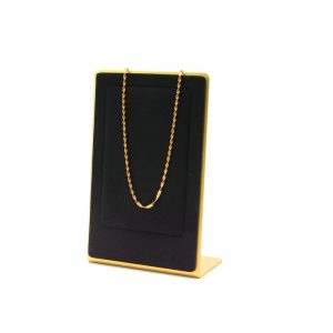 accessoires d'affichage en métal, boucles d'oreilles, étagères, présentoirs, boucles d'oreilles verticales créatives, supports à bijoux en flanelle microfibre – Image 6